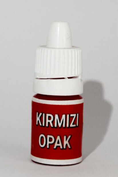 Kırmızı opak sıvı Epoksi boyası