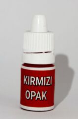 Kırmızı opak sıvı Epoksi boyası