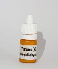 Turuncu ( Koyu sarı ) sıvı Epoksi boyası