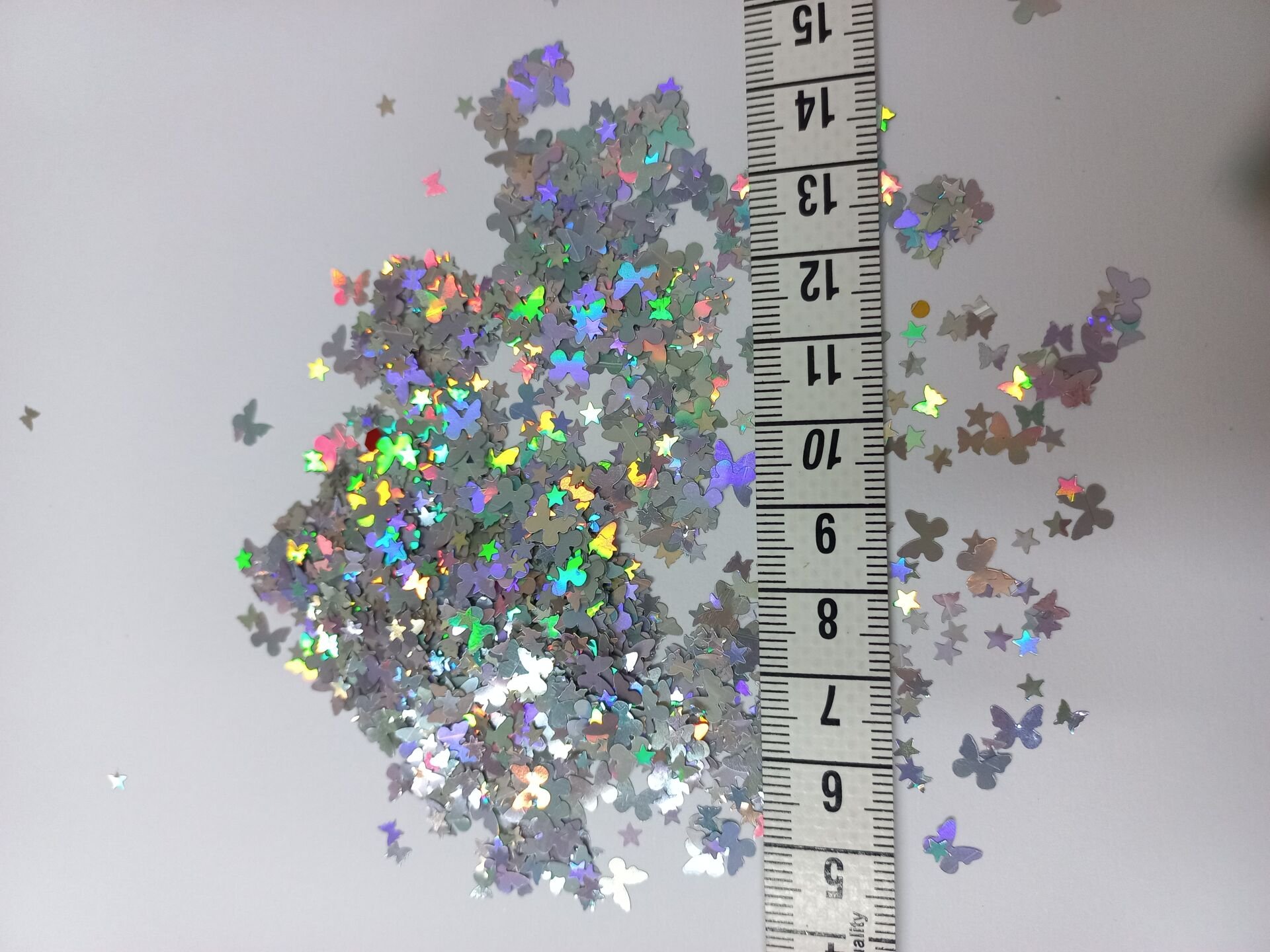 Hologramlı karışık kelebek ( yıldız )