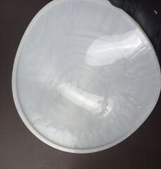 34cm Yuvarlak Epoksi Silikon Tepsi Kalıbı Derinlik 8mm
