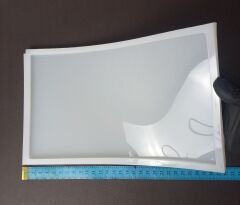 27cm/18cm Düz DikdörtgenEpoksi Silikon Tepsi Kalıbı Derinlik 6mm