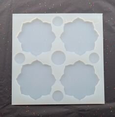 11cm Şahane Epoksi Silikon Kalıp Derinlik 6mm