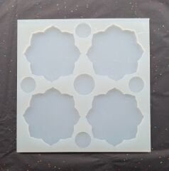 11cm Şahane Epoksi Silikon Kalıp Derinlik 6mm
