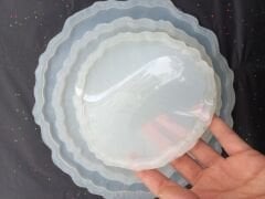 3LÜ Stant Geode Epoksi Silikon Kalıp Derinlik 6mm