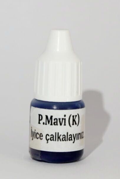 Parlement Mavi sıvı Epoksi boyası