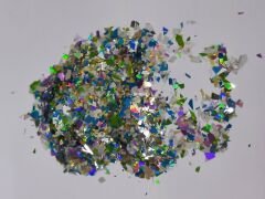 Karışık hologramlı varak görünümlü kırpı