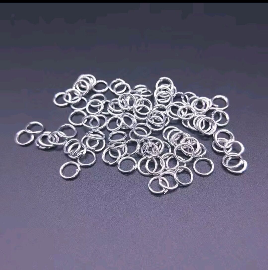 4mm gümüş renk halka