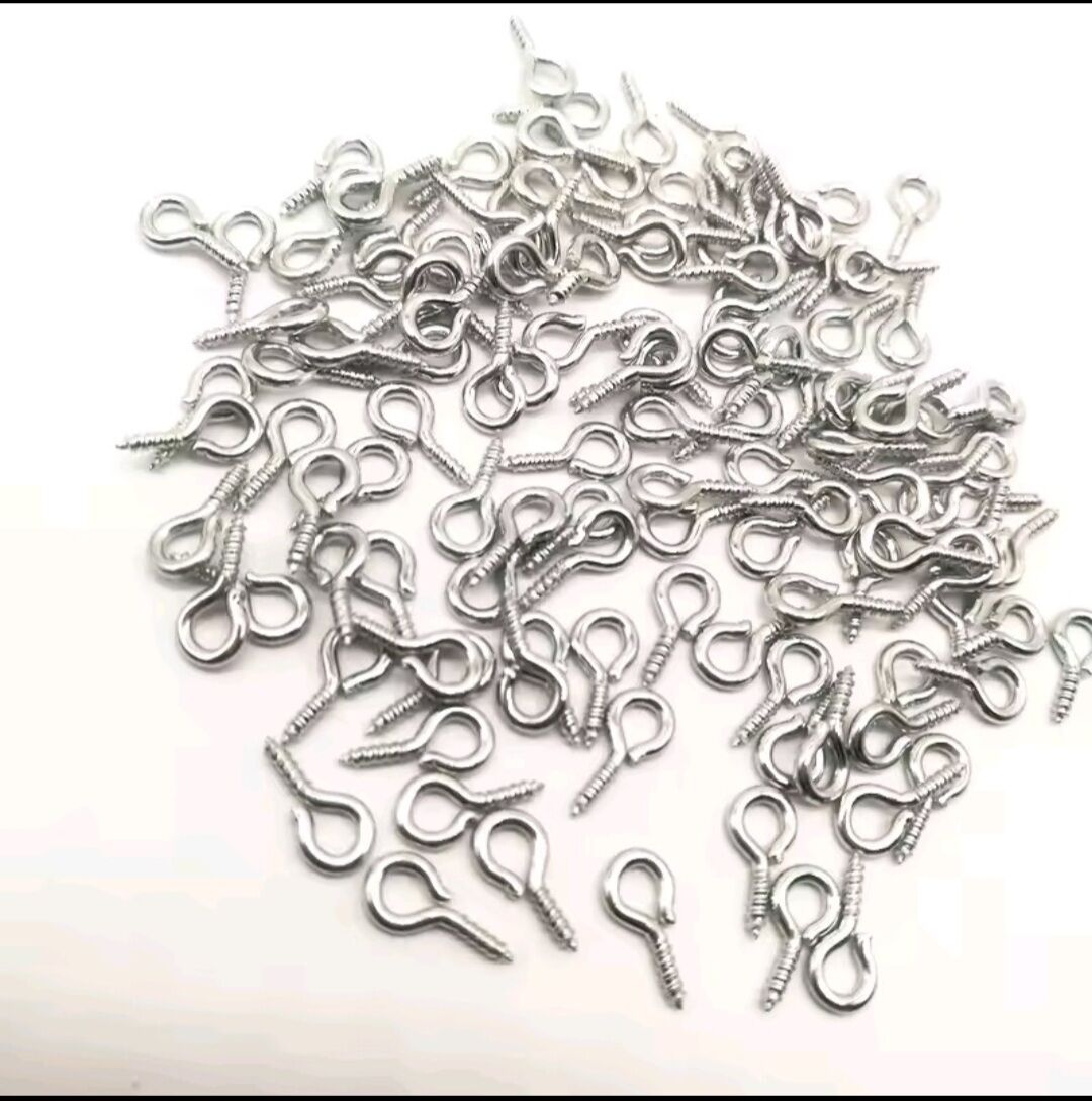 1cm  Gümüş renk vida
