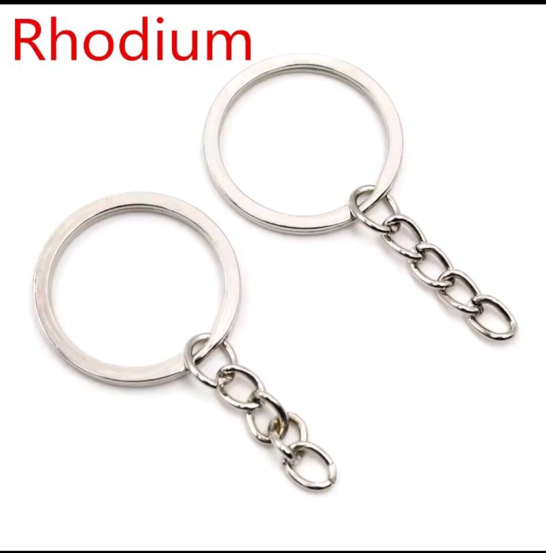 3cm gümüş anahtarlık aparatı
