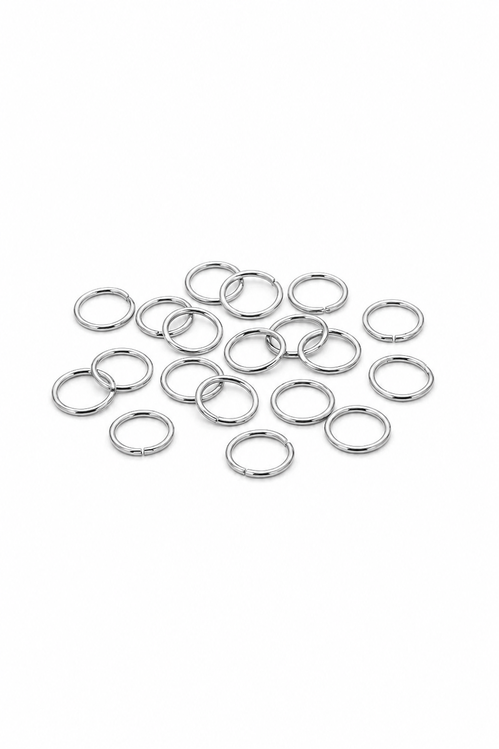10 mm Gümüş renk halka