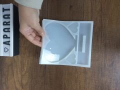 Büyük Kalp isimlik 14cm/5cm Derinlik 8mm