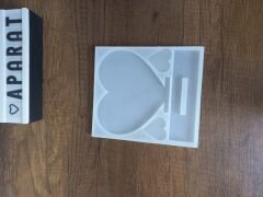 Büyük Kalp isimlik 14cm/5cm Derinlik 8mm