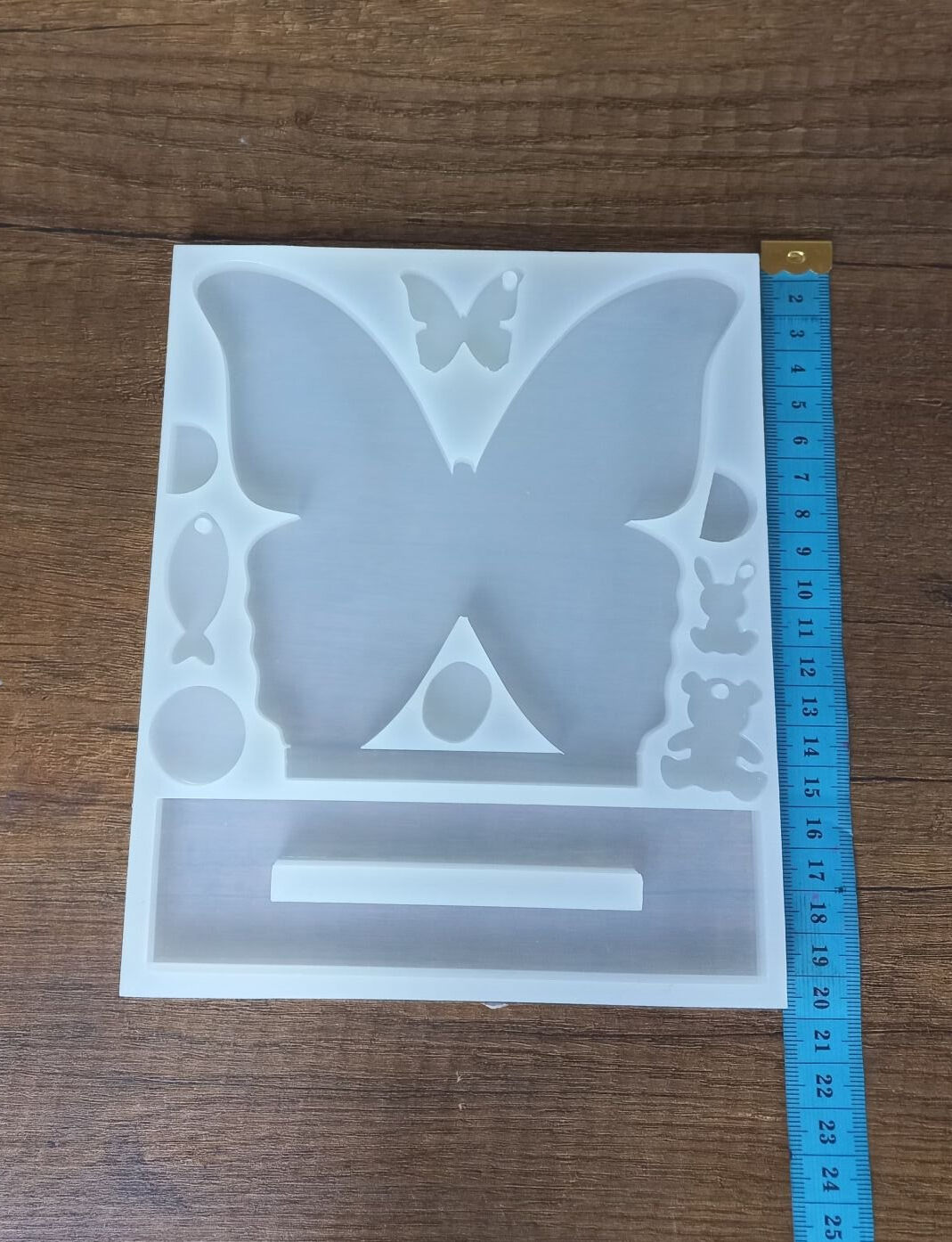 Büyük Kelebek isimlik 14cm/5cm Derinlik 8mm