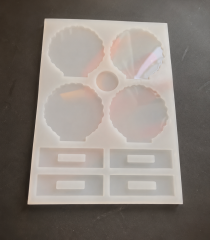 4lü Küçük geode masa süsü