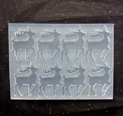 8li 6.9cm Geyik kalıbı DERİNLİK 5mm