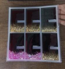 3 ÇIFTLI 9CM/5CM DÜZ SUNUMLUK KÜÇÜK RAHLE