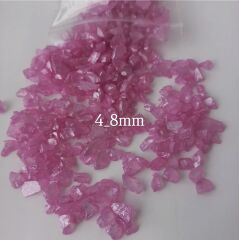 2 boy şeker pembe cam kırığı