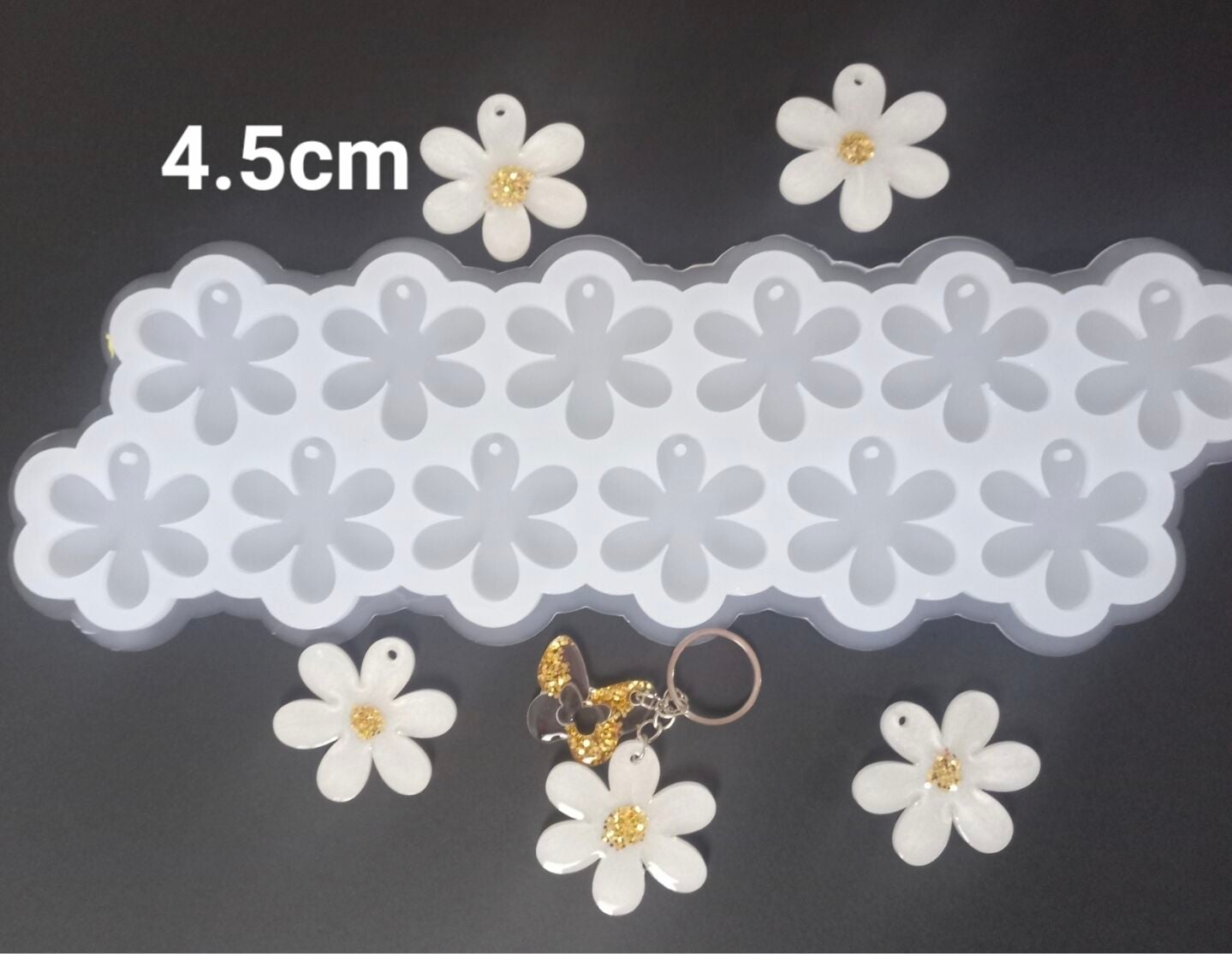 12li 4.5 cm papatya kalıbı