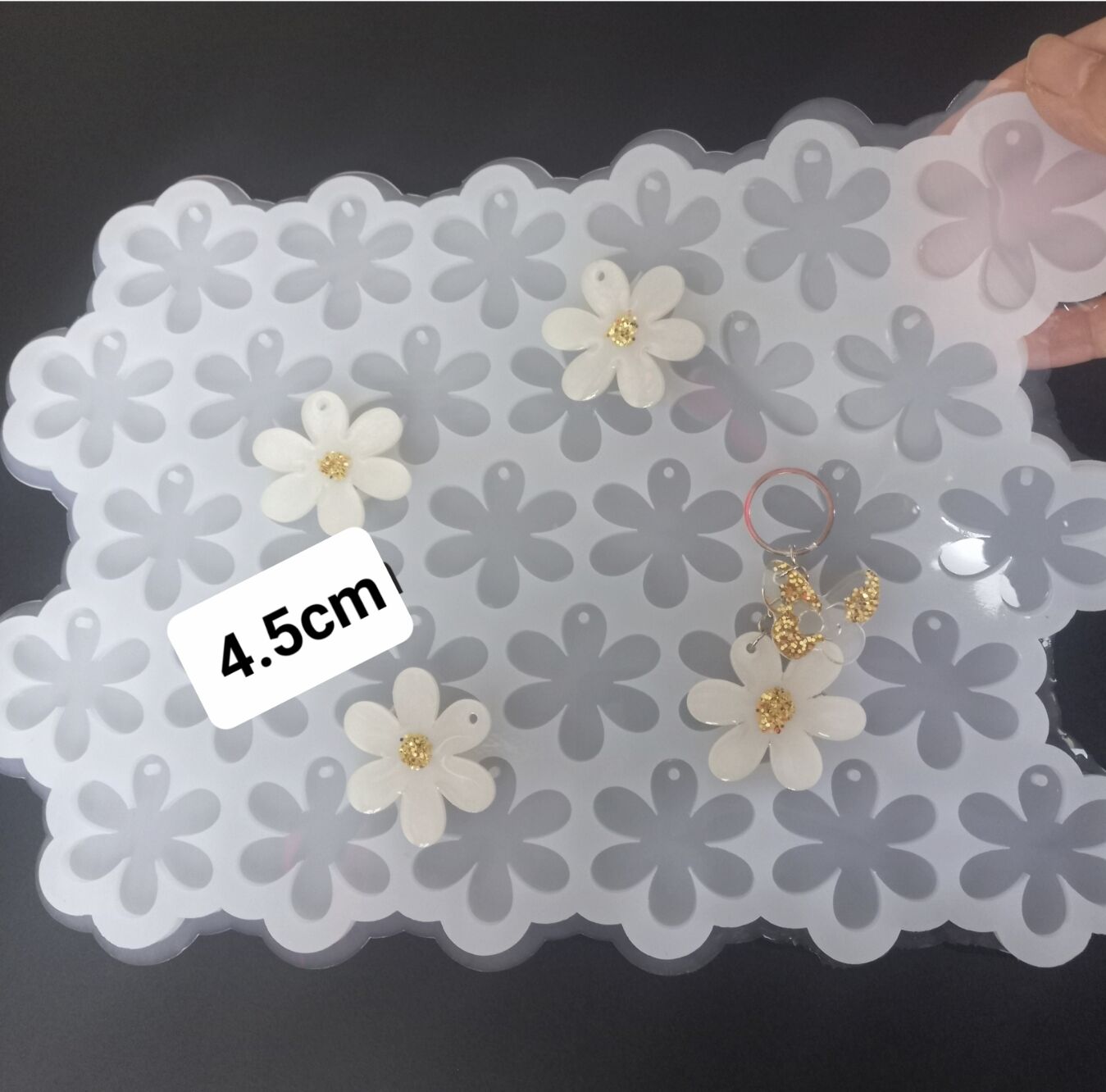 30lu 4.5 cm papatya kalıbı