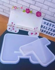 2 Parçalı kitap tablet tutucu