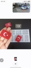 9 lu Türk bayrağı kalıbı