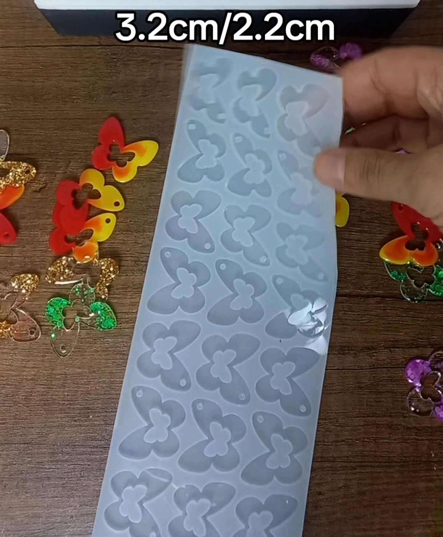 21Lİ KELEBEK KALIB DERINLIK 3MM